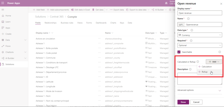 How to create rollup fields in Dynamics 365? | Gestisoft